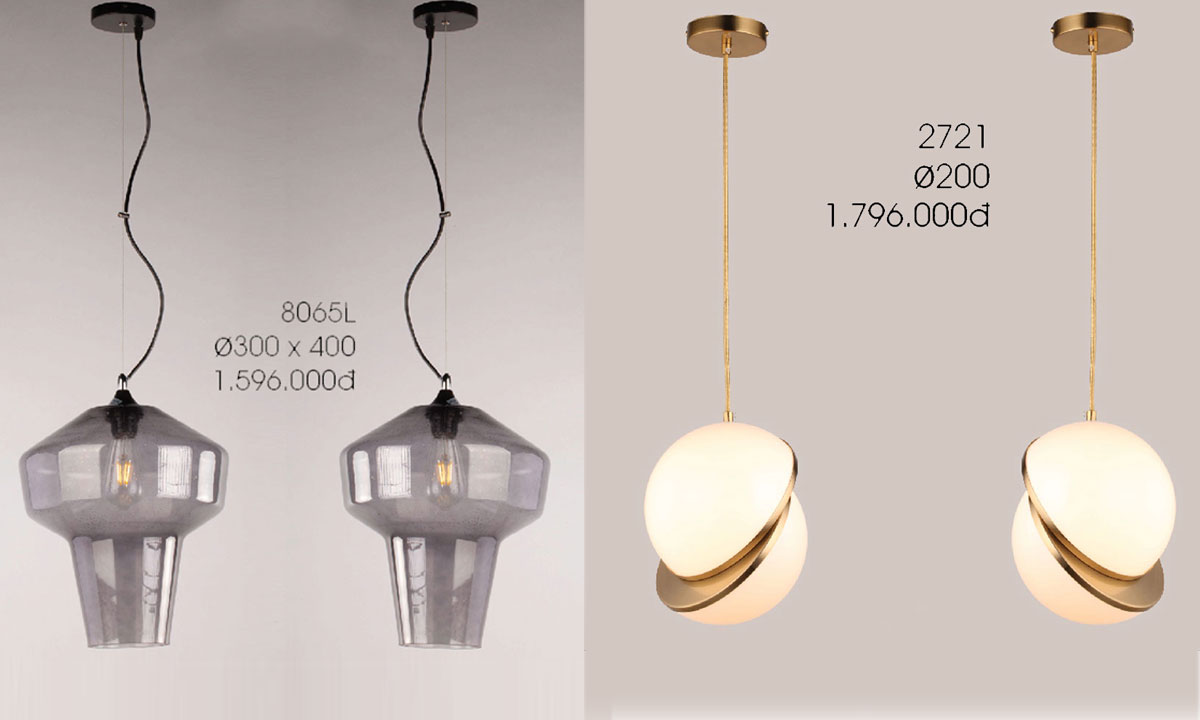Đèn Thả Trang Trí Kiểu Dáng Hot Nhất Năm 2023